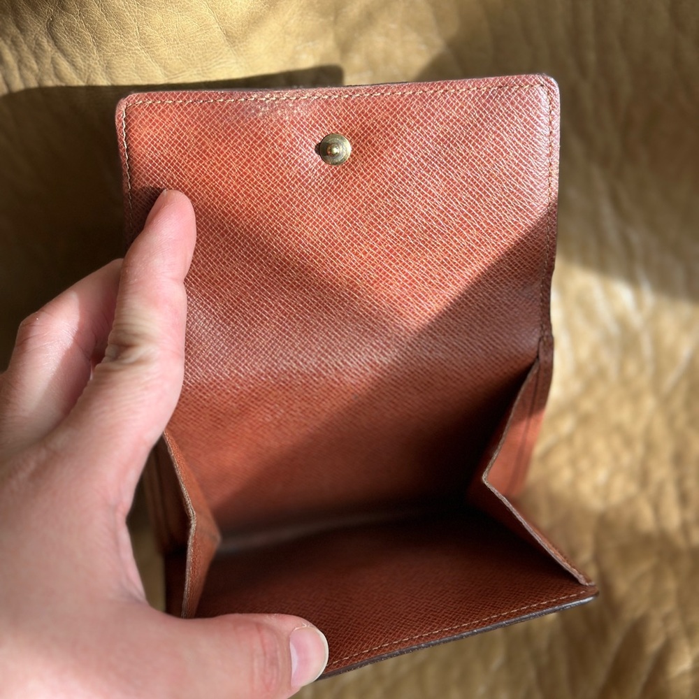 Elise Double Monogram Canvas Wallet - image 5